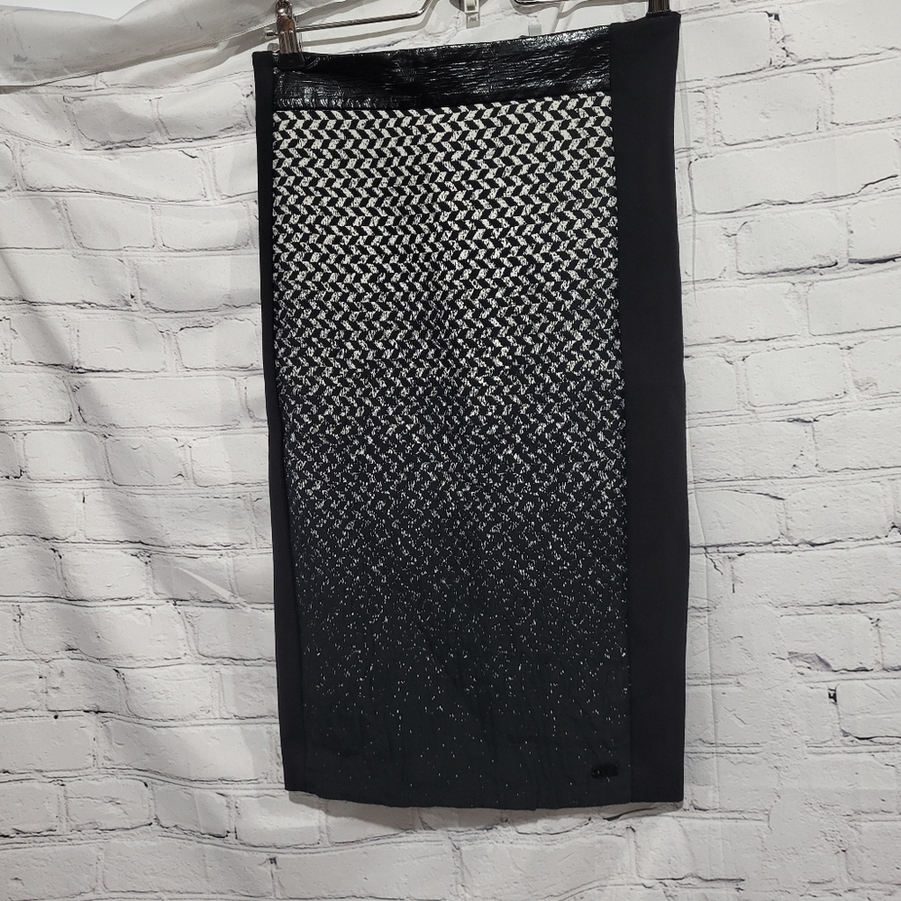 COP. Copine Corvisart Jupe Black Pencil Skirt